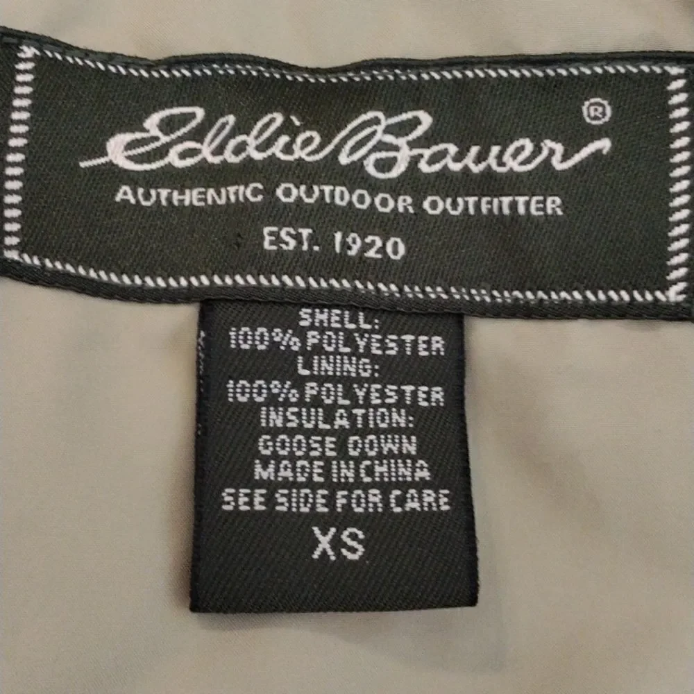 Eddie Bauer Premium Goose Down Vest - Picture 7 of 12